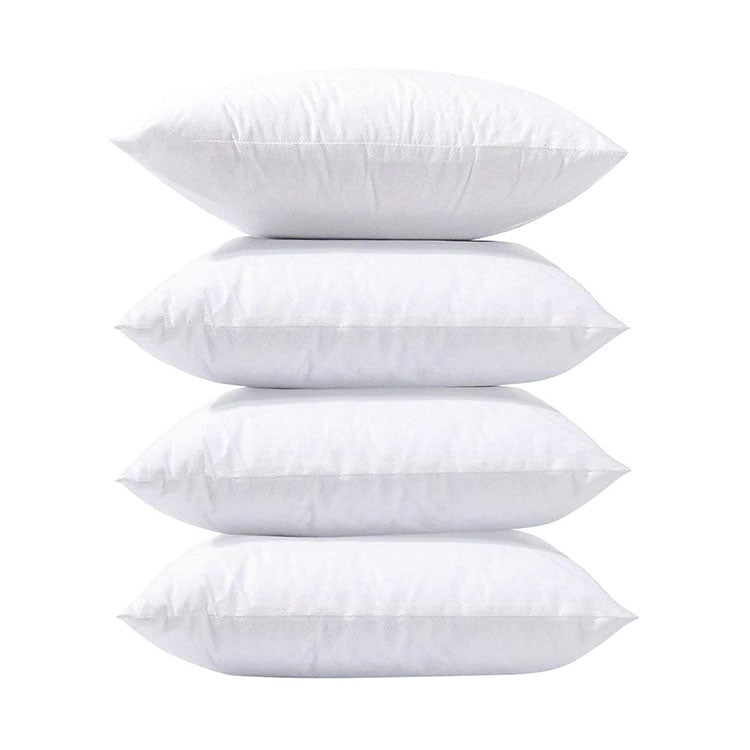 High Quality Custom Size Square White Pillow 100% Polyester Filling Cushion Insert Throw Pillow Inserts