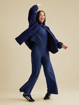 CloudKnit High Rise Wide Leg Pant