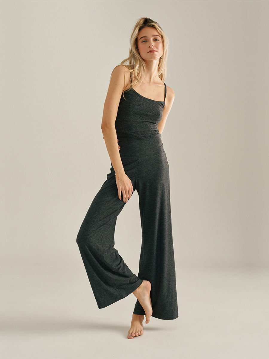 CloudKnit High Rise Wide Leg Pant CL
